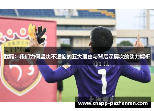 武磊：我们为何坚决不退缩的五大理由与背后深层次的动力解析